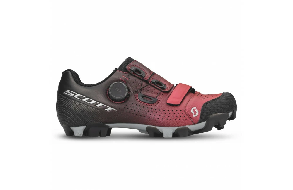 SCOTT Chaussures Vélo Femme VTT Team Boa Black / Metallic Rouge 2023 – Image 3